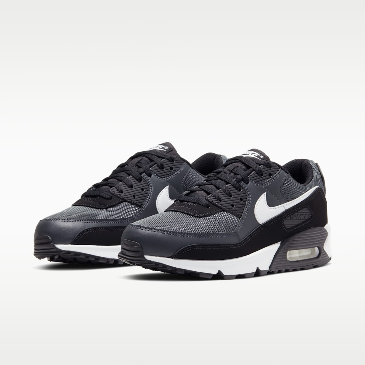 Nike Air Max 90 Men's Shoes - Iron Grey/Dark Smoke Grey/Black/White - Image 5