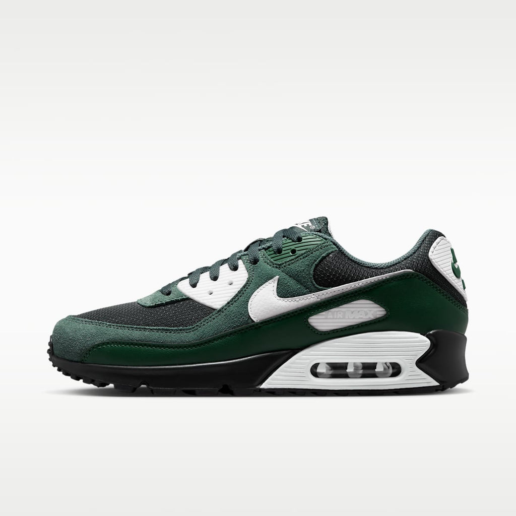 Nike Air Max 90 Men's Shoes - Black Spruce/Vintage Green/Fir/Summit White - Image 1