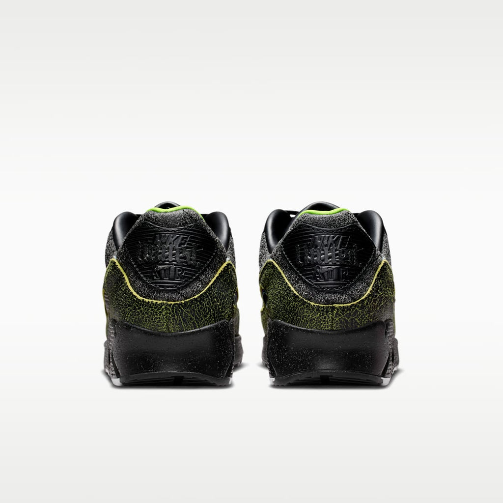 Nike Air Max 90 "Tiempo" Men's Shoes - Black/Black/Voltage Green/White - Image 6