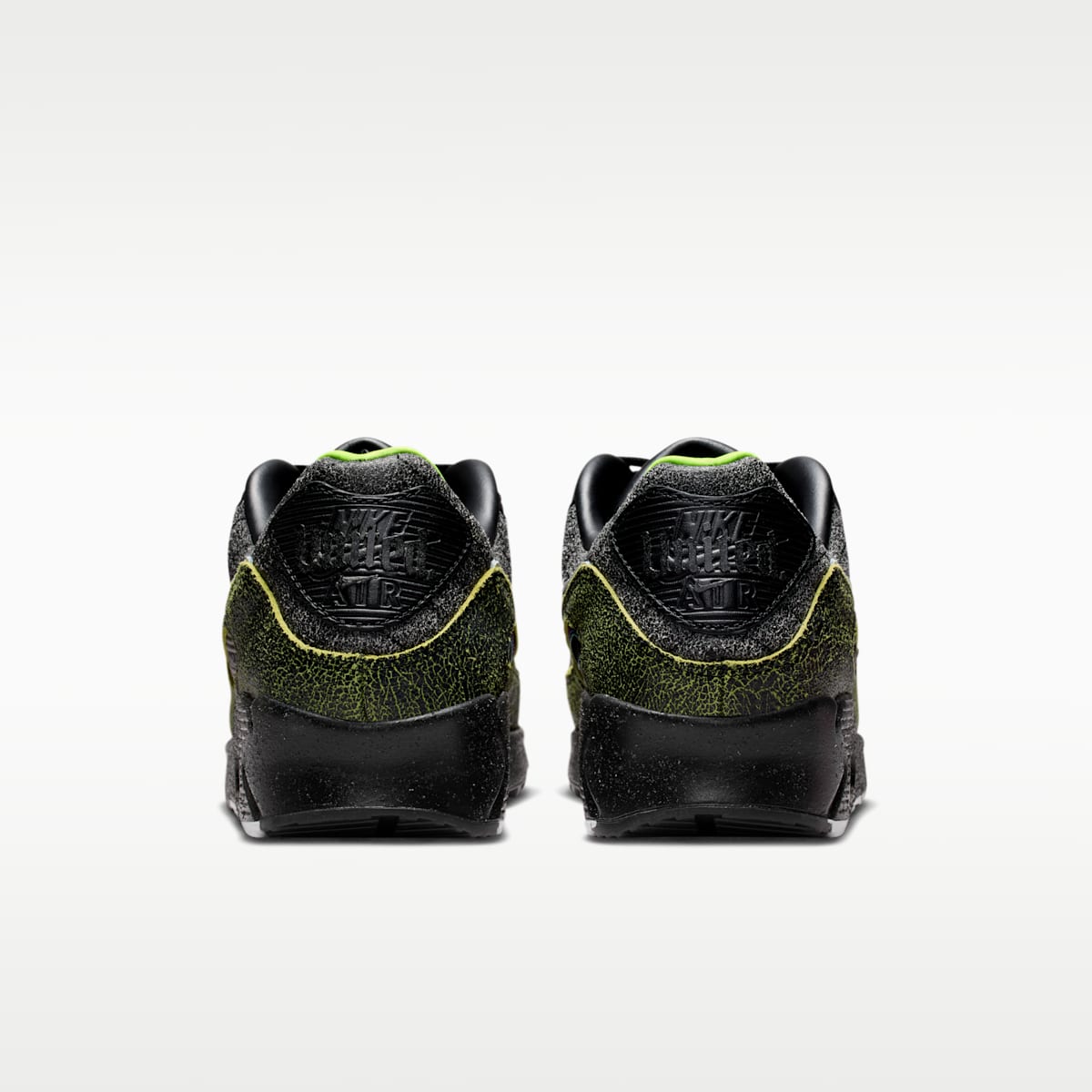 Nike Air Max 90 "Tiempo" Men's Shoes - Black/Black/Voltage Green/White - Image 6
