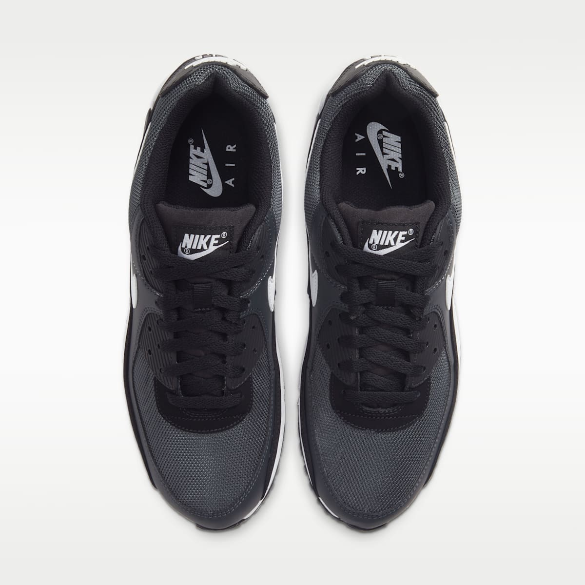 Nike Air Max 90 Men's Shoes - Iron Grey/Dark Smoke Grey/Black/White - Image 4