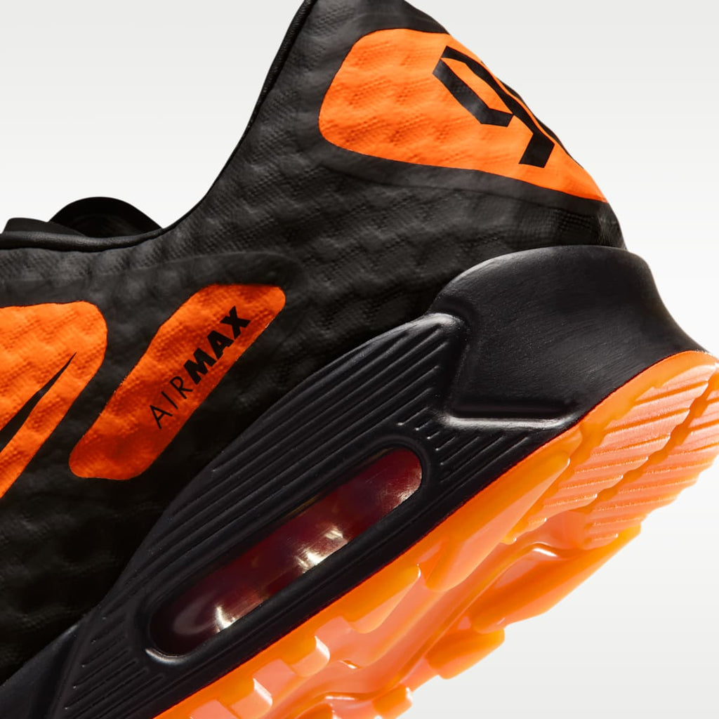 Nike Air Max 90 "Hypervenom" Men's Shoes - Bright Citrus/Total Orange/Black - Image 8