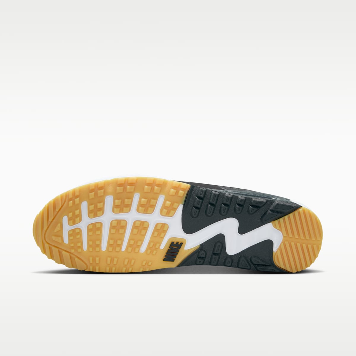 Women's Nike Air Max 90 G Golf Shoes - Black/White