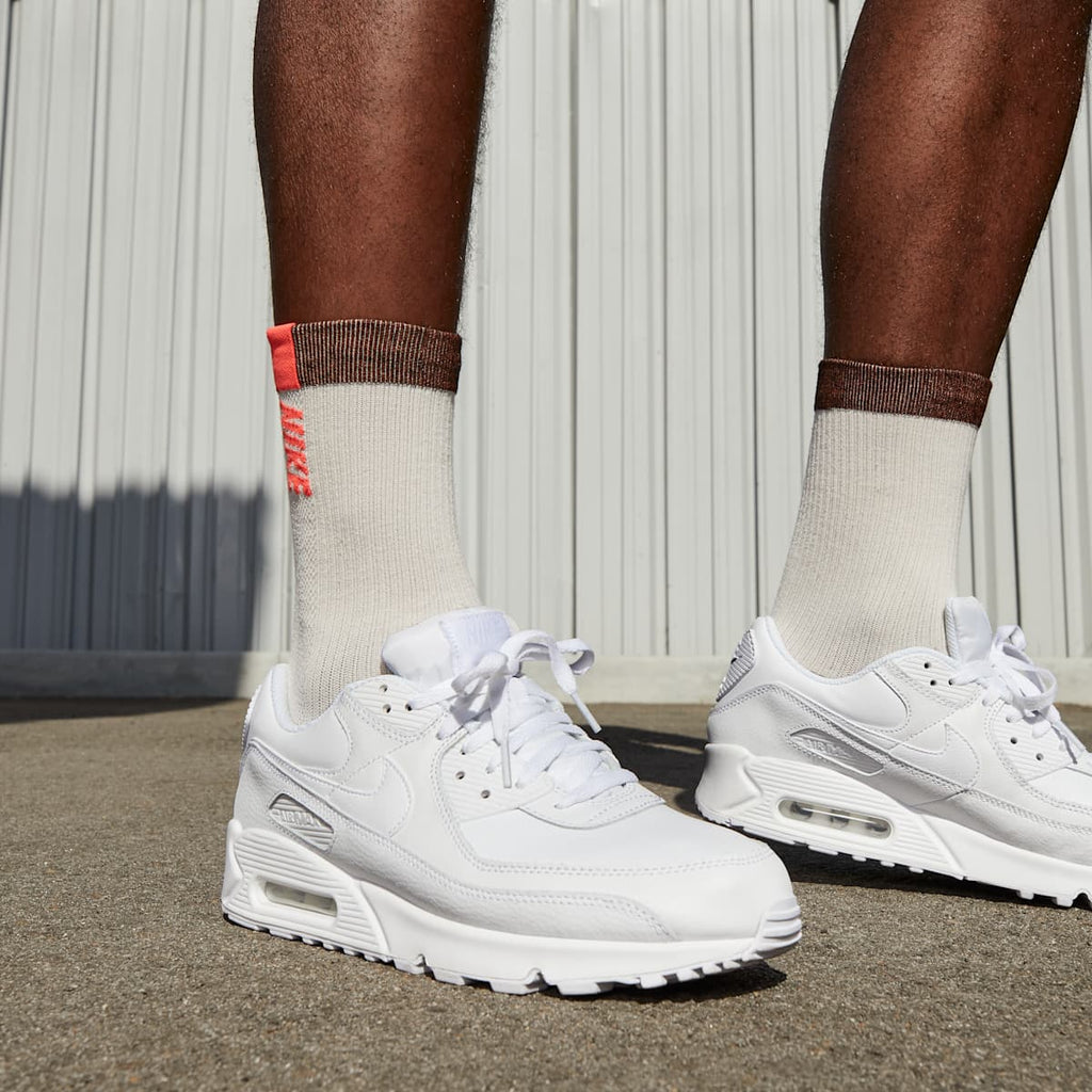 Air Max 90 LTR Men's Shoes - White/White/White - Image 2