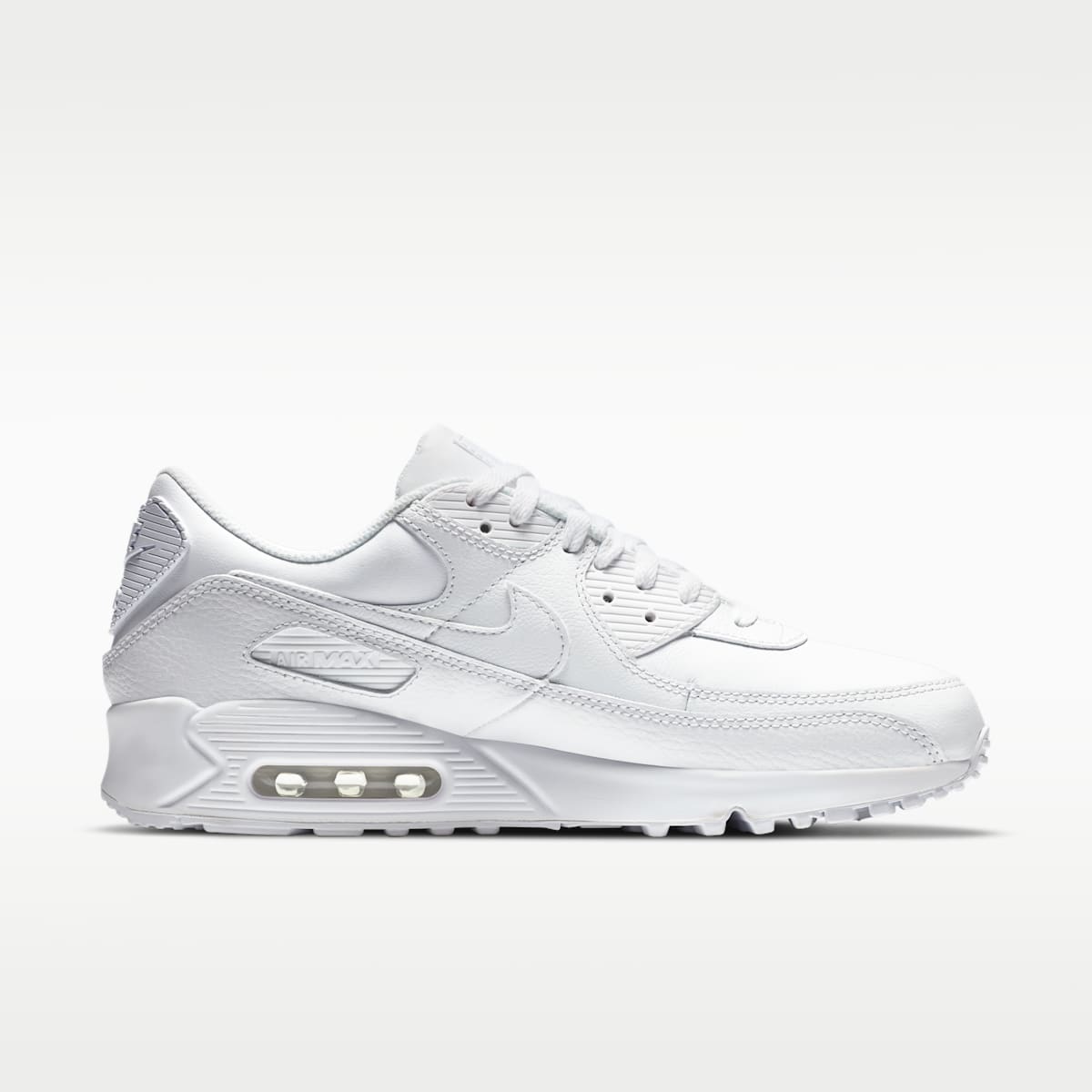 Air Max 90 LTR Men's Shoes - White/White/White - Image 4