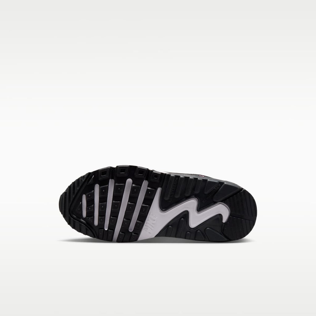 Nike Air Max 90 Little Kids' Shoes - White/Black/Anthracite/Playful Pink