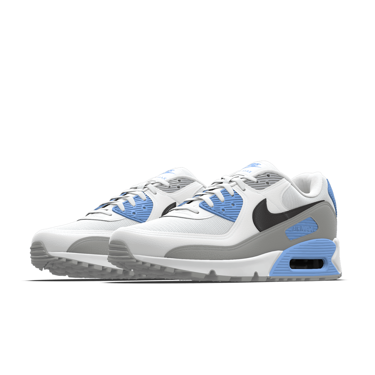 Nike Air Max 90 By You Custom Men's Shoes - Multi-Color/Multi-Color - Image 2