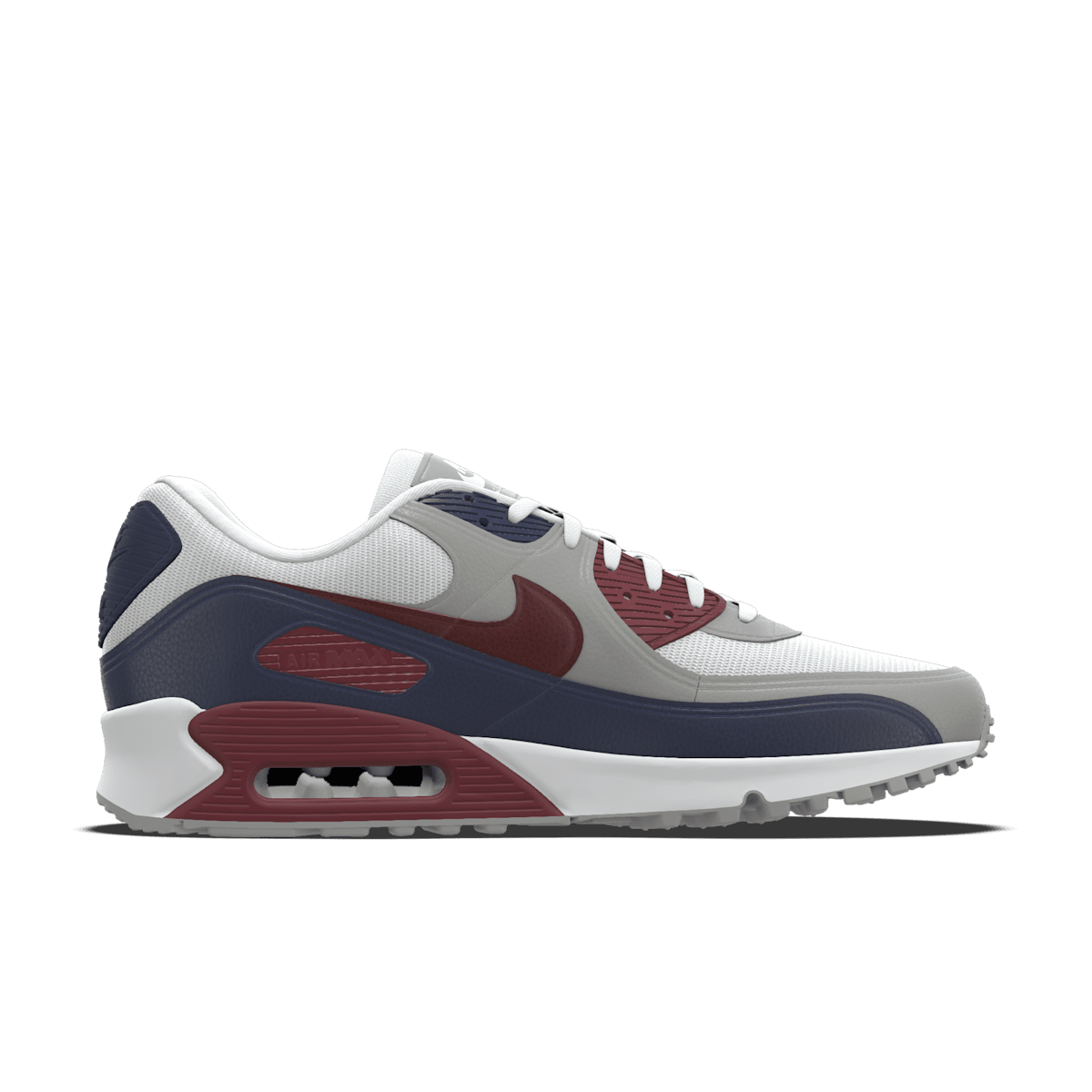 Nike Air Max 90 By You Custom Men's Shoes - Multi-Color/Multi-Color - Image 3
