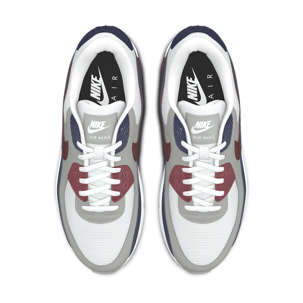 Nike Air Max 90 By You Custom Men's Shoes - Multi-Color/Multi-Color - Image 4