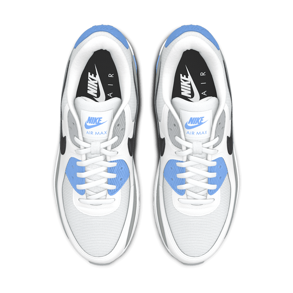 Nike Air Max 90 By You Custom Men's Shoes - Multi-Color/Multi-Color - Image 4
