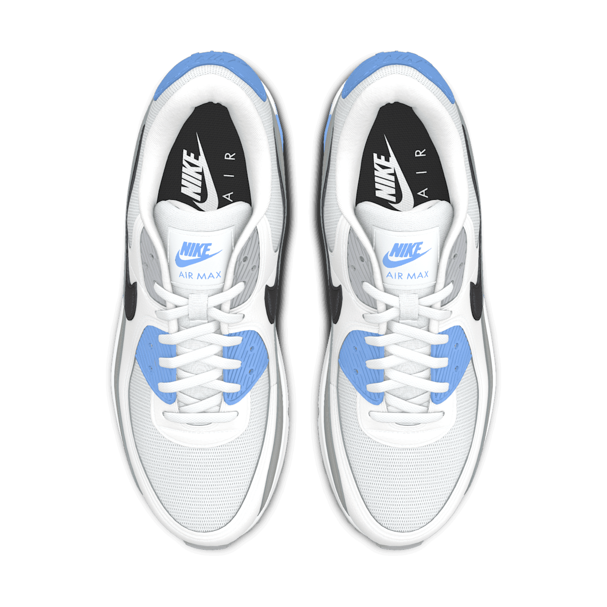 Nike Air Max 90 By You Custom Men's Shoes - Multi-Color/Multi-Color - Image 4