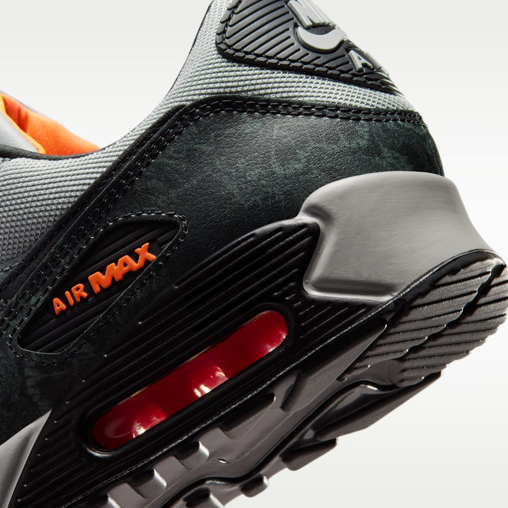 Nike Air Max 90 Premium Men's Shoes - Multi-Color/Multi-Color/Hyper Crimson/Black - Image 8