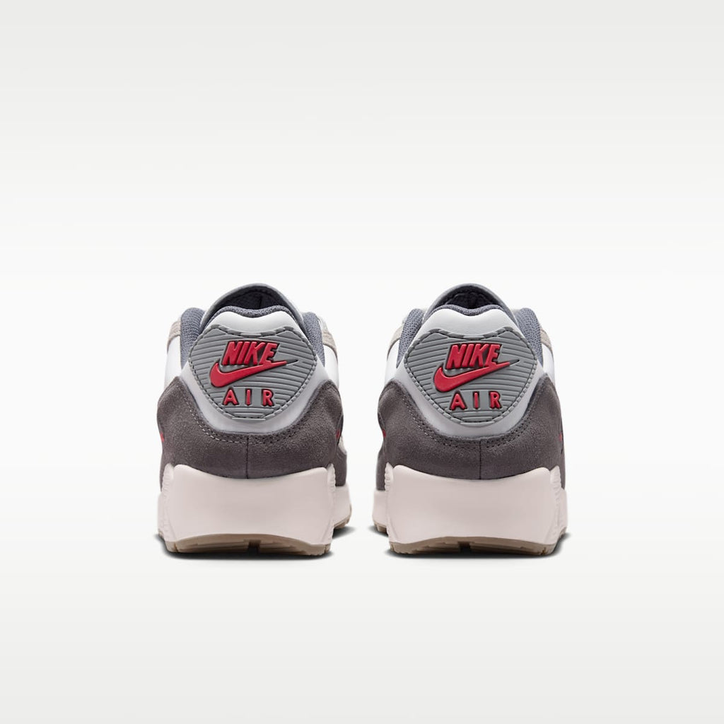 Nike Air Max 90 Premium Men's Shoes - Summit White/College Grey/Anthracite/Particle Grey - Image 6