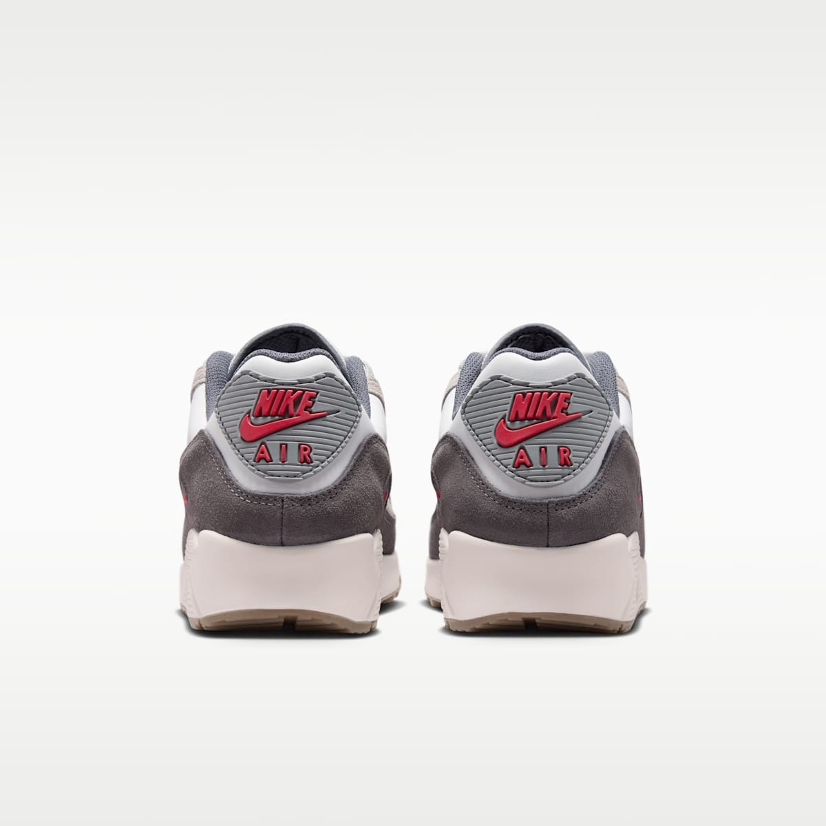 Nike Air Max 90 Premium Men's Shoes - Summit White/College Grey/Anthracite/Particle Grey - Image 6