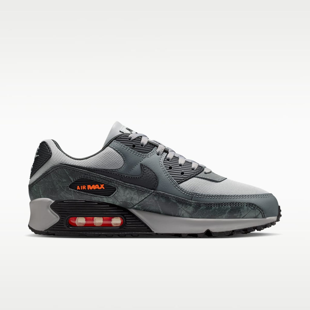 Nike Air Max 90 Premium Men's Shoes - Multi-Color/Multi-Color/Hyper Crimson/Black - Image 3