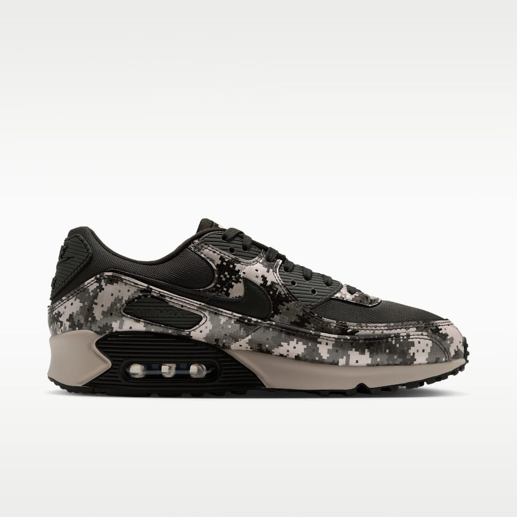 Nike Air Max 90 SE Camo Men's Shoes - Sequoia/Light Orewood Brown/Rough Green/Sequoia - Image 3
