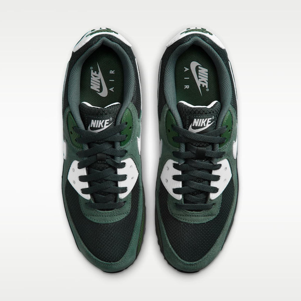 Nike Air Max 90 Men's Shoes - Black Spruce/Vintage Green/Fir/Summit White - Image 4