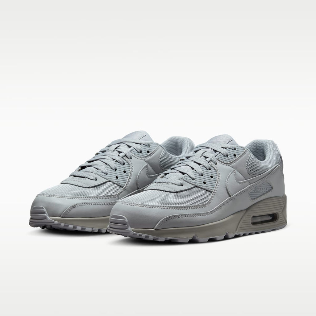 Nike Air Max 90 Men's Shoes - Wolf Grey/Black/White/Black - Image 5