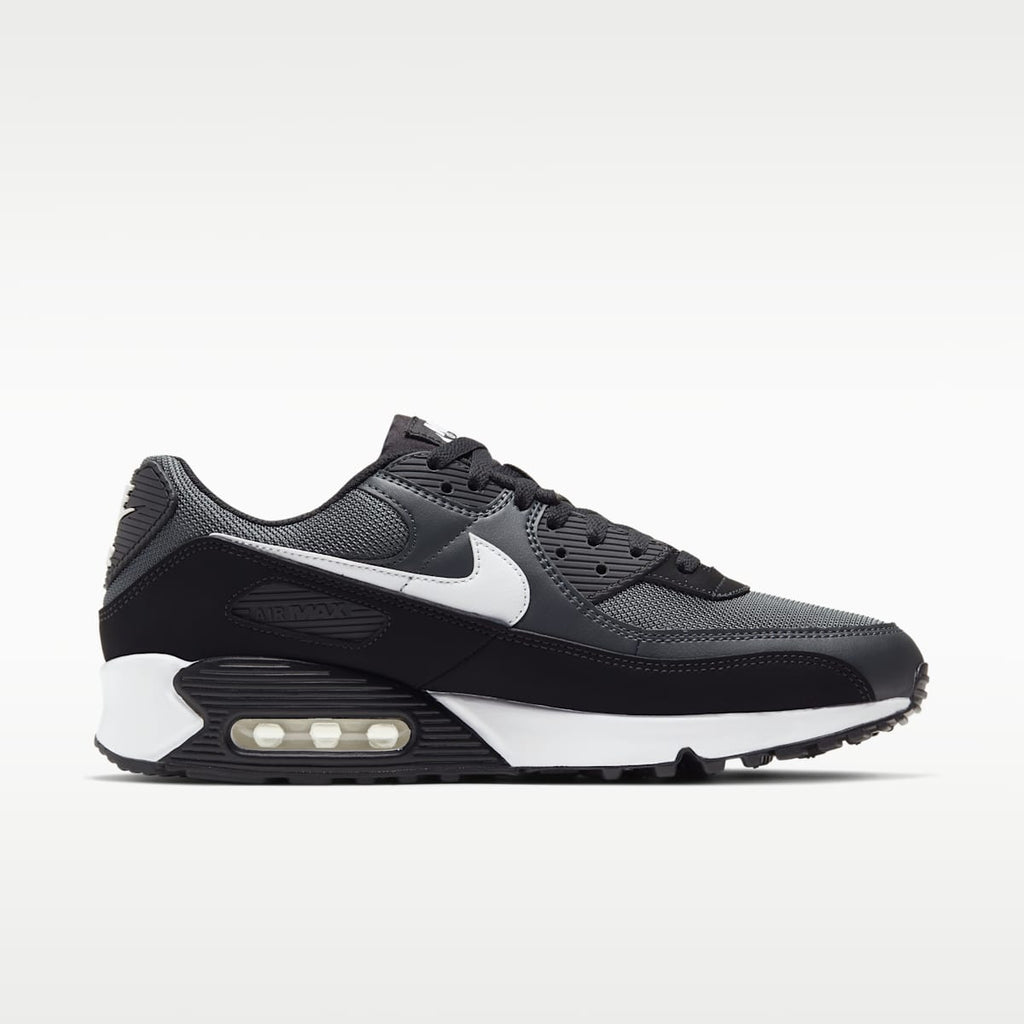 Nike Air Max 90 Men's Shoes - Iron Grey/Dark Smoke Grey/Black/White - Image 3