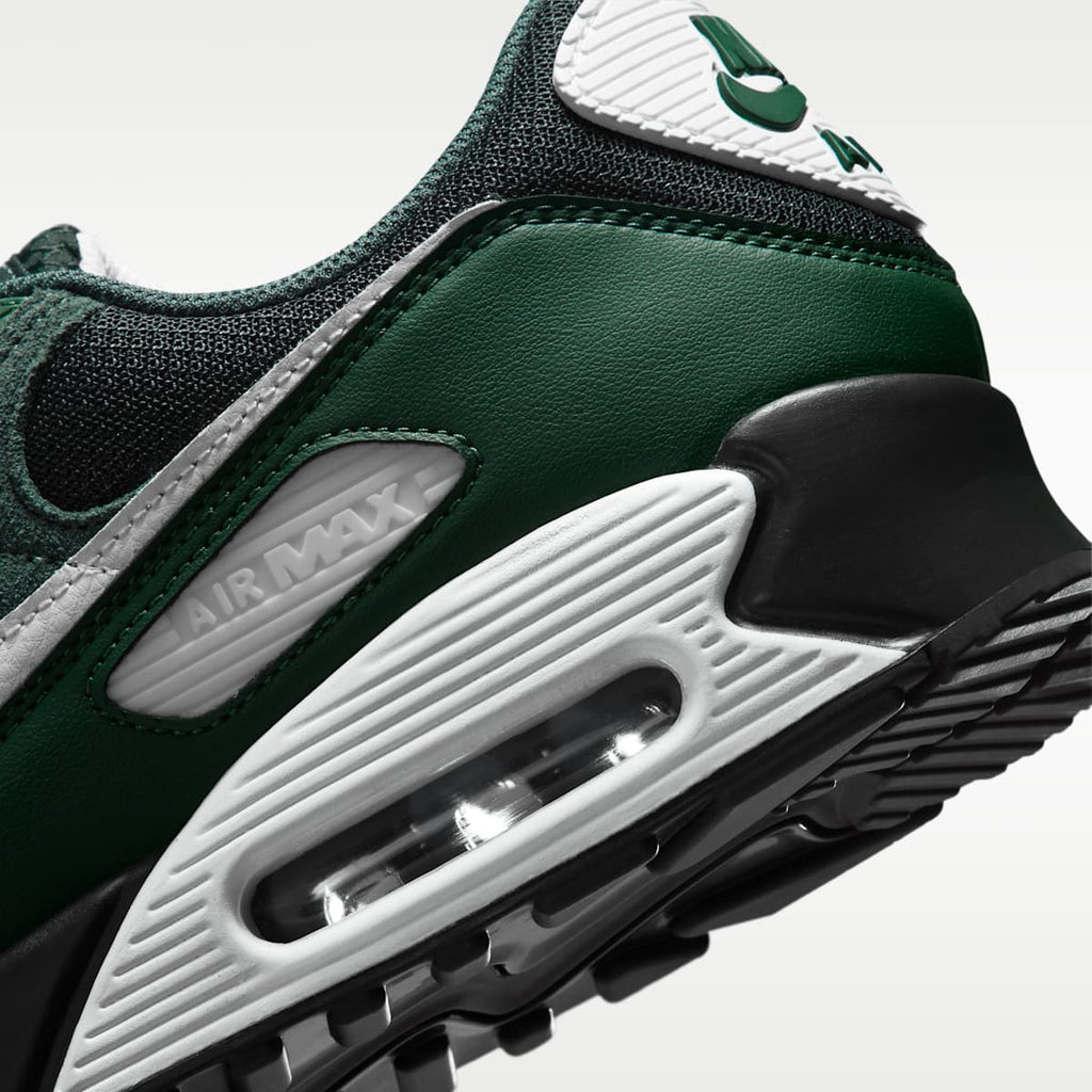 Nike Air Max 90 Men's Shoes - Black Spruce/Vintage Green/Fir/Summit White - Image 8