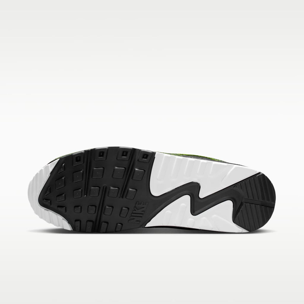 Nike Air Max 90 "Tiempo" Men's Shoes - Black/Black/Voltage Green/White - Image 2