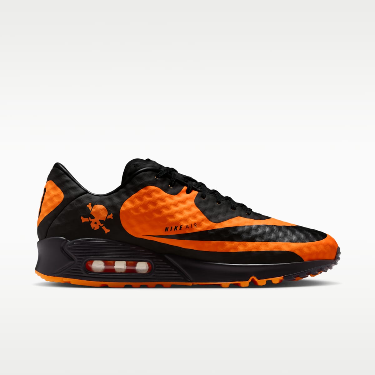 Nike Air Max 90 "Hypervenom" Men's Shoes - Bright Citrus/Total Orange/Black - Image 3
