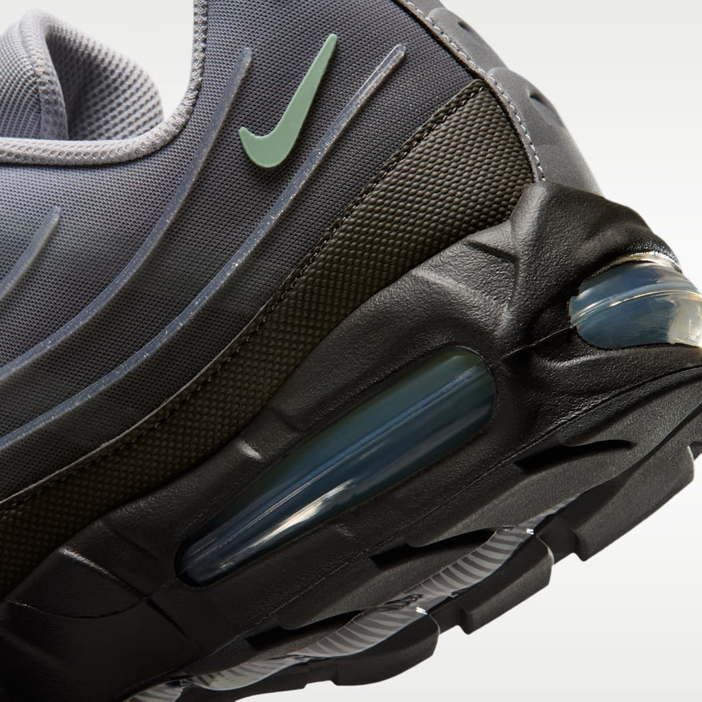 Nike Air Max 95 Big Bubble Tech Men's Shoes - Medium Ash/Wolf Grey/Metallic Silver/Steam - Image 8