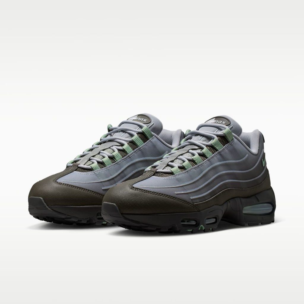 Nike Air Max 95 Big Bubble Tech Men's Shoes - Medium Ash/Wolf Grey/Metallic Silver/Steam - Image 5