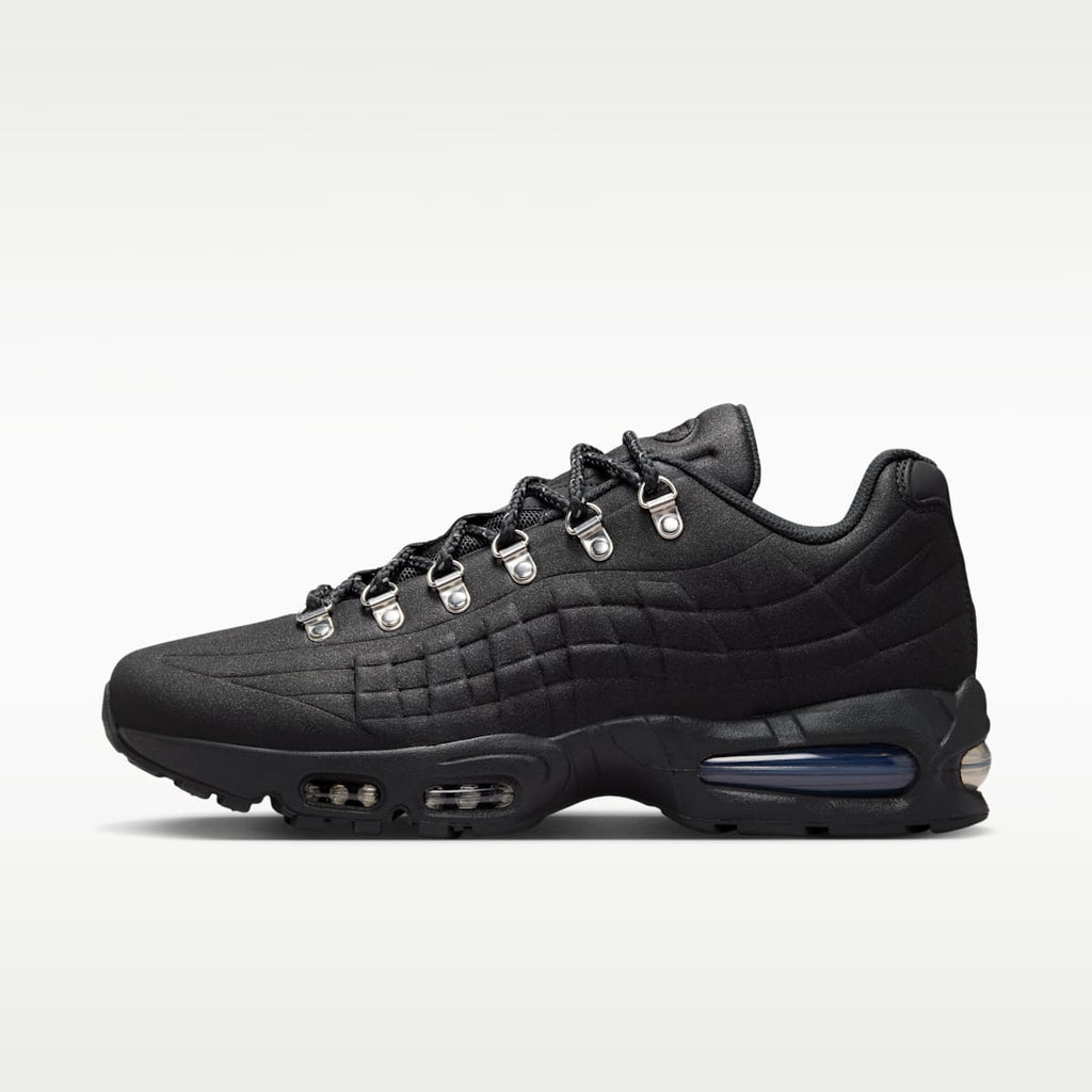 Nike Air Max 95 Big Bubble "I-95" Men's Shoes - Black/Off Noir/Metallic Silver/Black - Image 1
