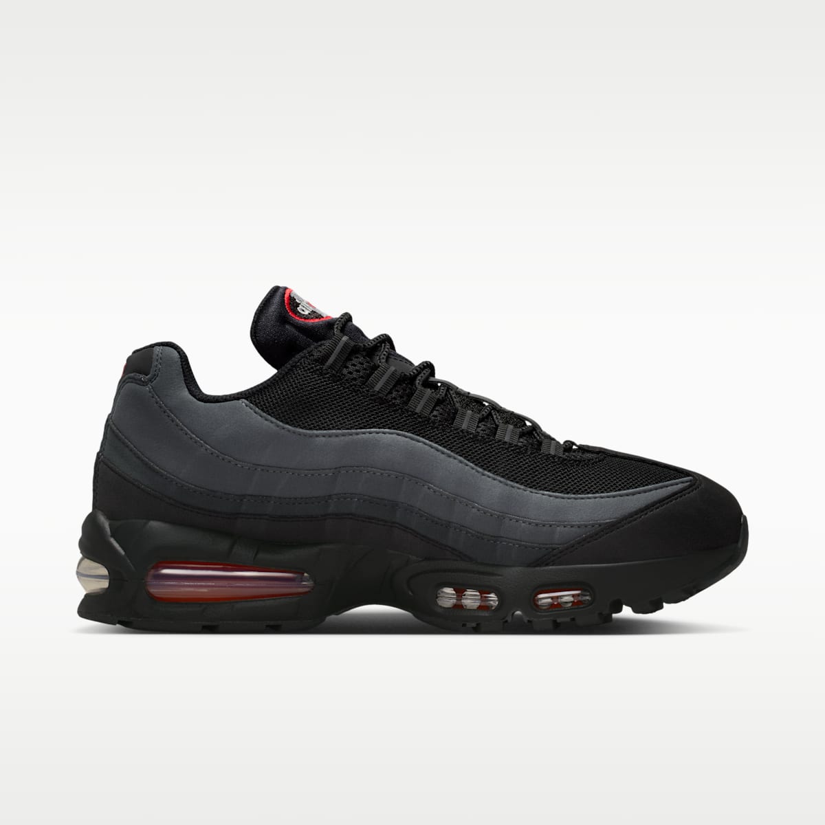 Nike Air Max 95 Big Bubble Men's Shoes - Black/Anthracite/Dark Smoke Grey/Black - Image 3