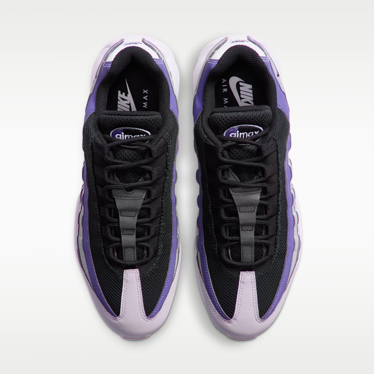 Nike Air Max '95 G Golf Shoes - Vast Grey/Dark Iris/Silver Lilac/Black - Image 4