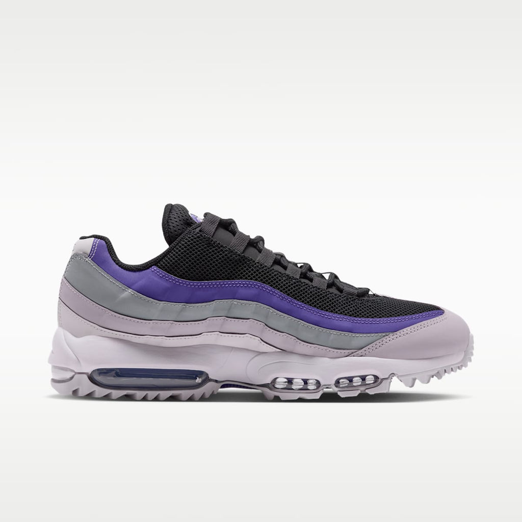 Women's Nike Air Max '95 G Golf Shoes - Vast Grey/Dark Iris/Silver Lilac/Black