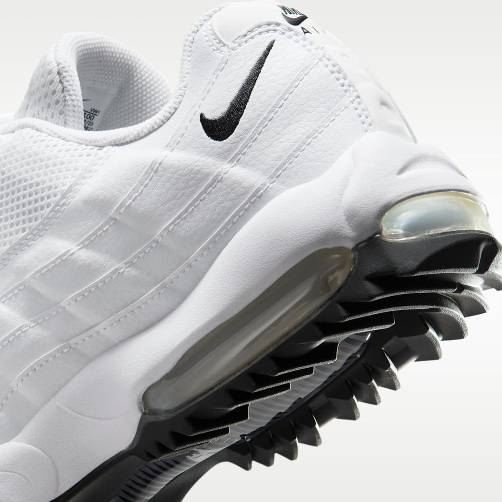 Nike Air Max '95 G Golf Shoes - White/White/Light Graphite/Black - Image 8