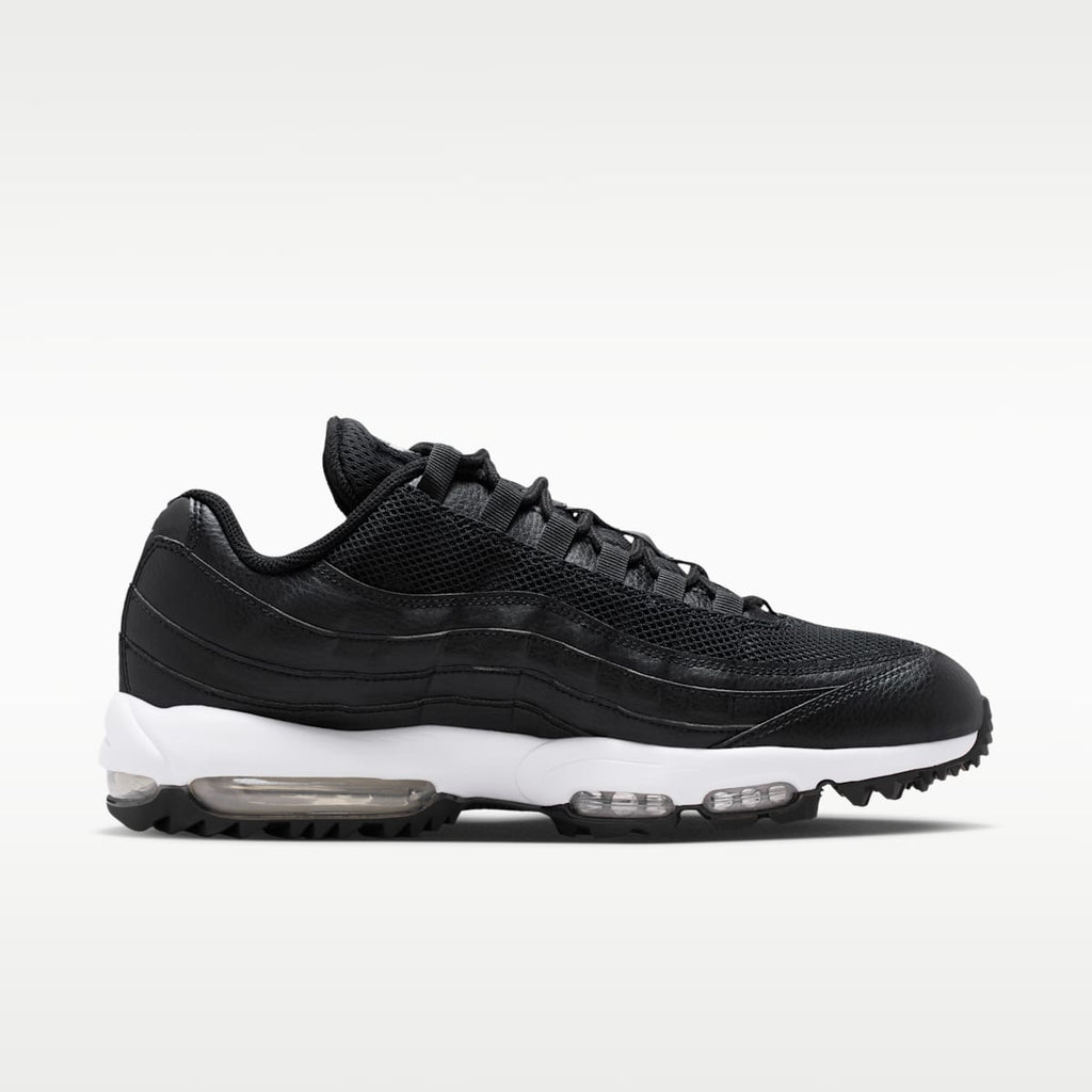 Nike Air Max '95 G Golf Shoes - Black/Black/Anthracite/White - Image 3