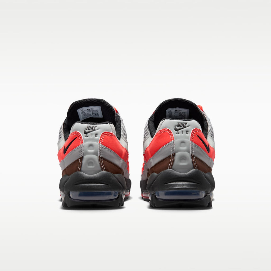 Nike Air Max '95 G Golf Shoes - Light Silver/Light Smoke Grey/Bright Crimson/Black - Image 6