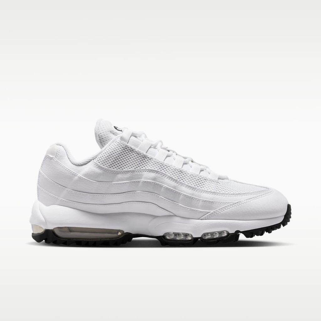 Nike Air Max '95 G Golf Shoes - White/White/Light Graphite/Black - Image 3