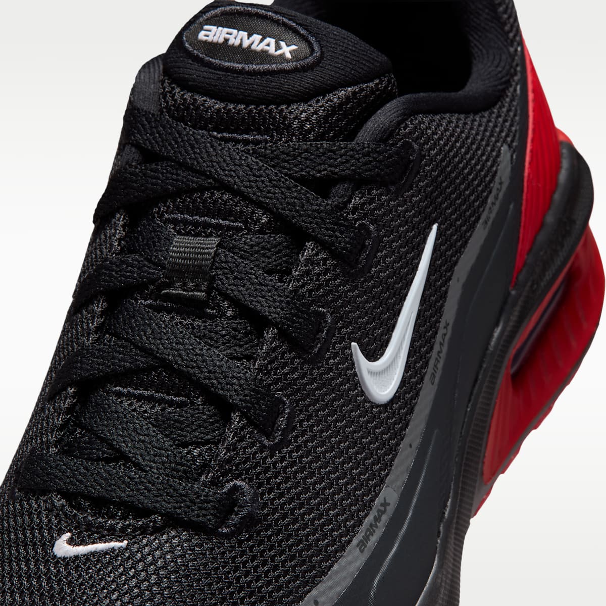 Nike Air Max Bia Big Kids' Shoes - Black/University Red/Anthracite/White