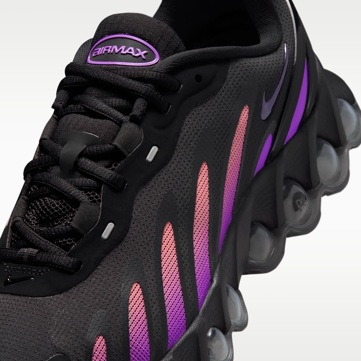 Nike Air Max Dn8 Men's Shoes - Black/Bright Violet/Pink Gaze/Black - Image 7