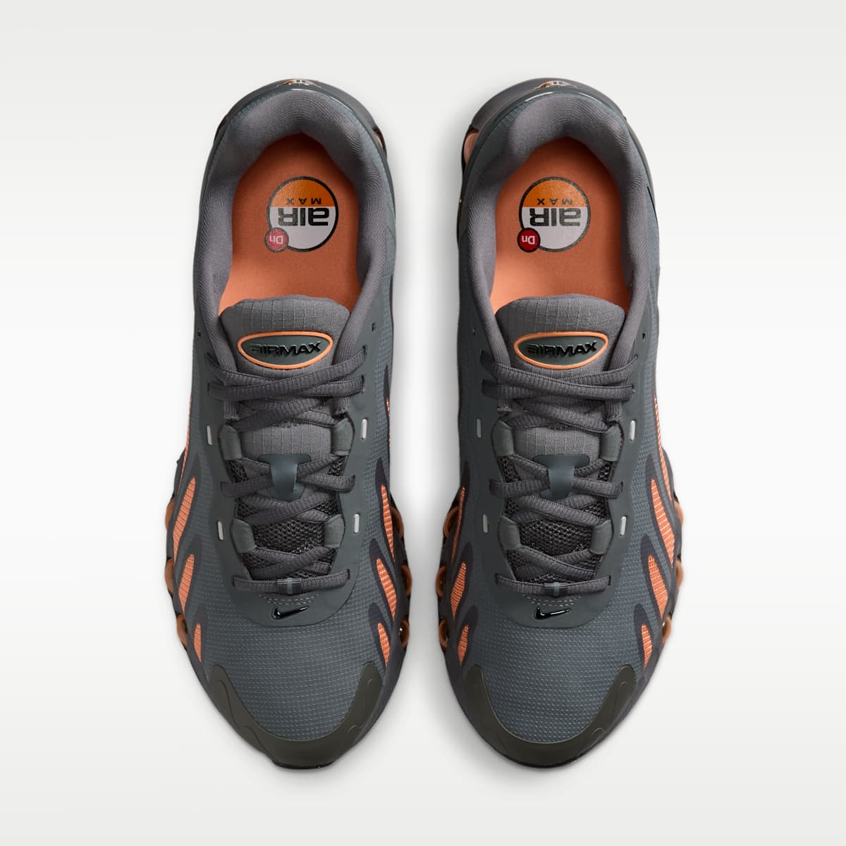 Nike Air Max Dn8 Men's Shoes - Dark Grey/Orange Frost/Black - Image 4