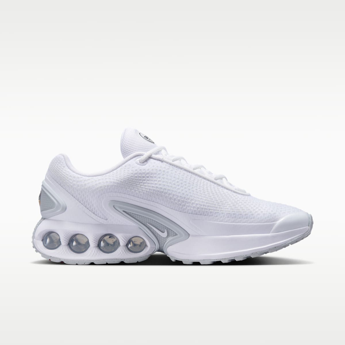 Nike Air Max Dn Shoes - White/White/Metallic Silver/White - Image 3
