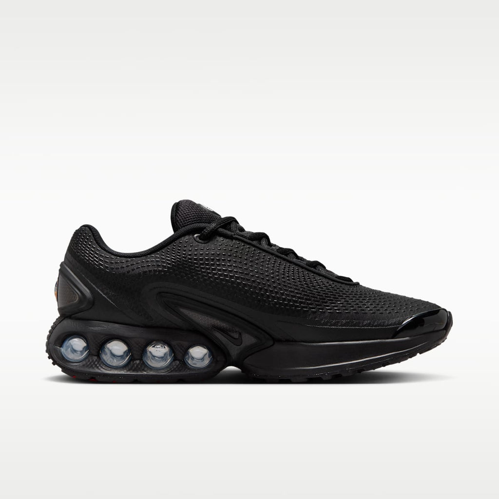 Nike Air Max Dn Shoes - Black/Black/Metallic Dark Grey/Black - Image 3