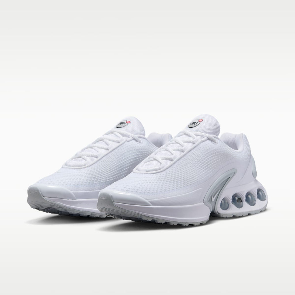 Nike Air Max Dn Shoes - White/White/Metallic Silver/White - Image 5