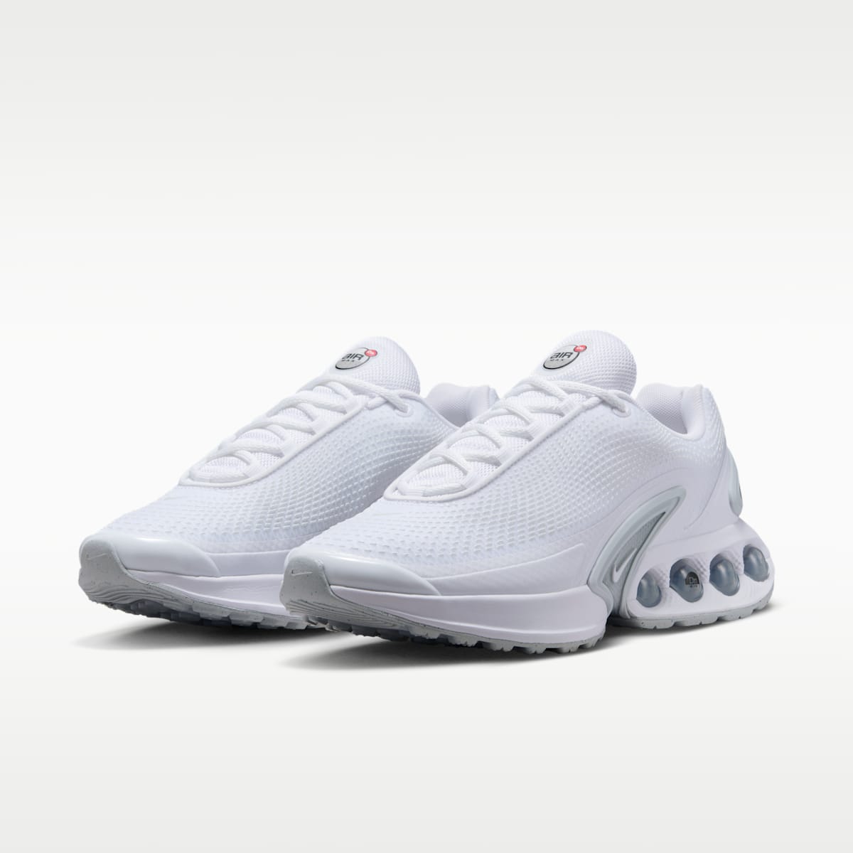 Nike Air Max Dn Shoes - White/White/Metallic Silver/White - Image 5