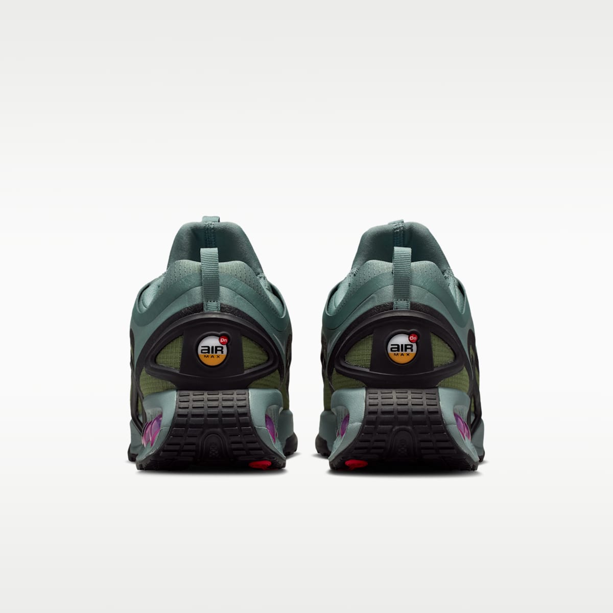 Nike Air Max Dn Roam Men's Shoes - Clay Green/Sky J Light Olive/Black/Fire Pink - Image 6