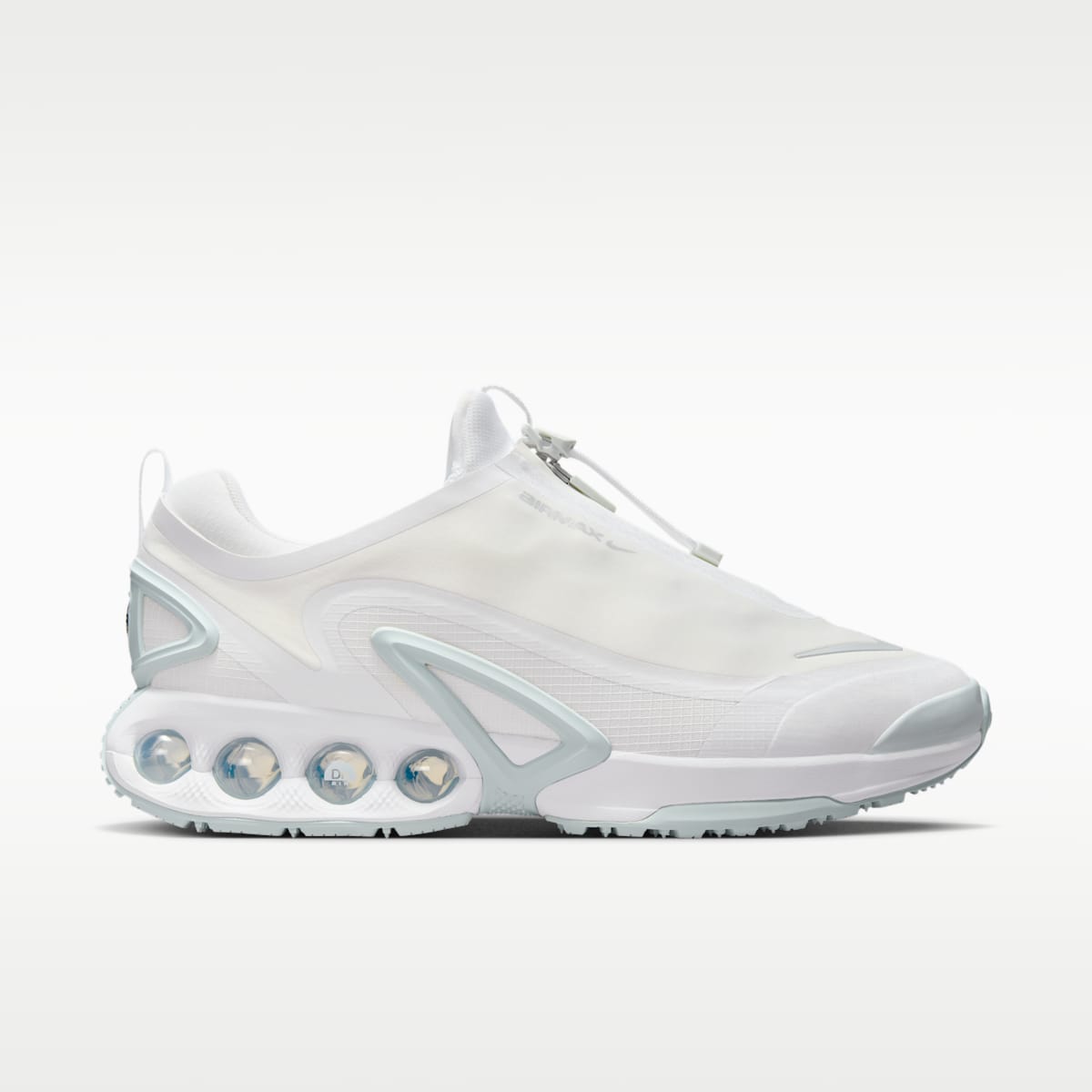 Nike Air Max Dn Roam Men's Shoes - White/White/Off White/Metallic Silver - Image 3
