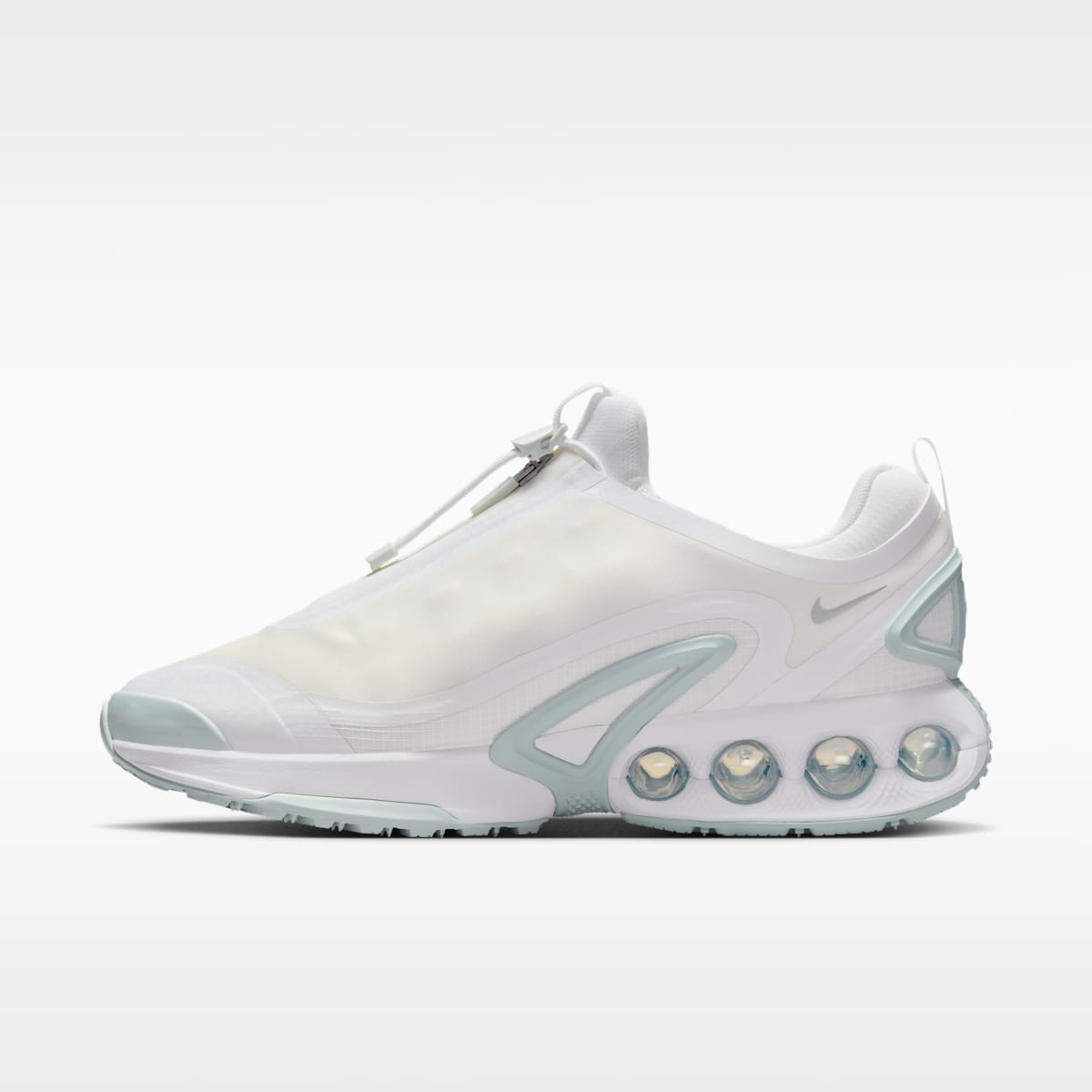 Nike Air Max Dn Roam Men's Shoes - White/White/Off White/Metallic Silver - Image 1