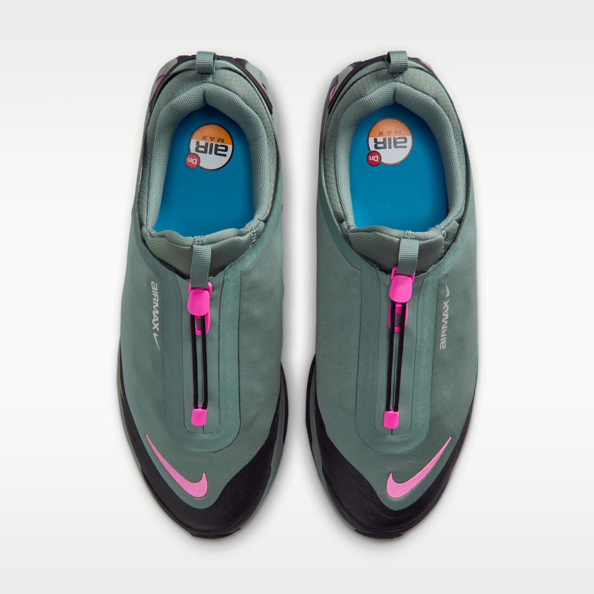 Nike Air Max Dn Roam Men's Shoes - Clay Green/Sky J Light Olive/Black/Fire Pink - Image 4