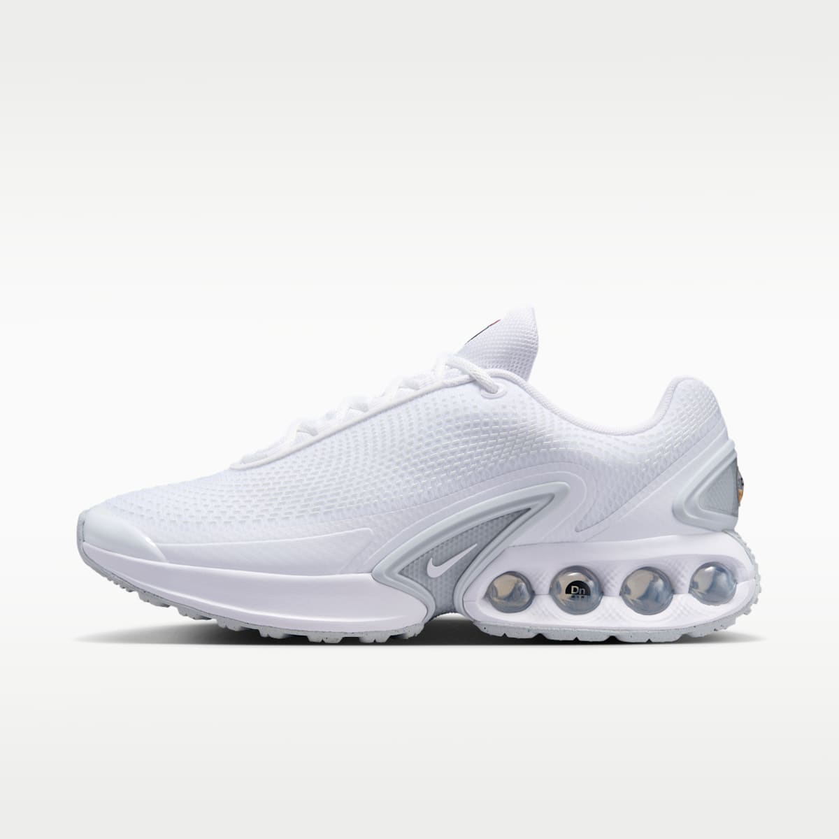 Nike Air Max Dn Shoes - White/White/Metallic Silver/White - Image 1