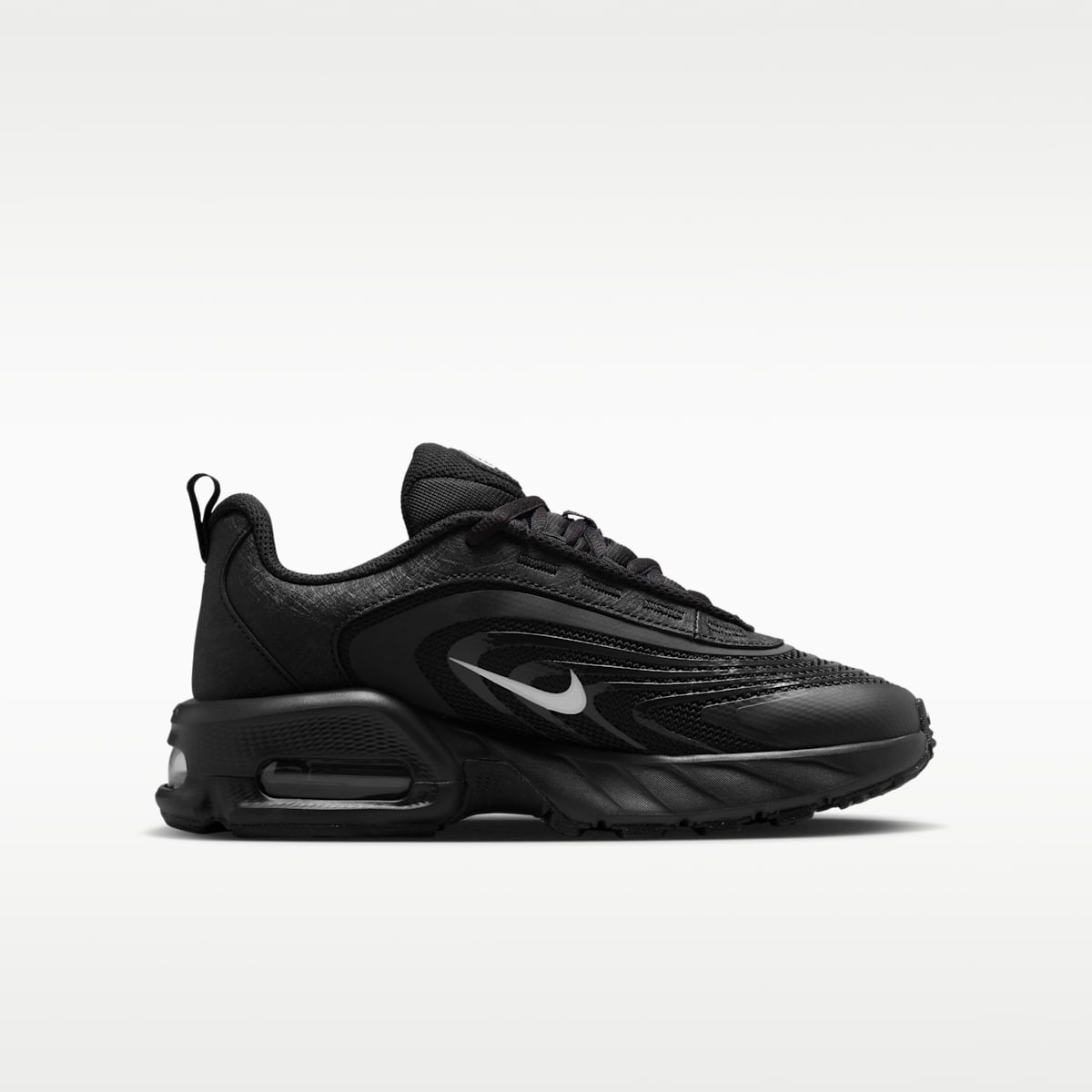 Nike Air Max Fire Big Kids' Shoes - Black/White