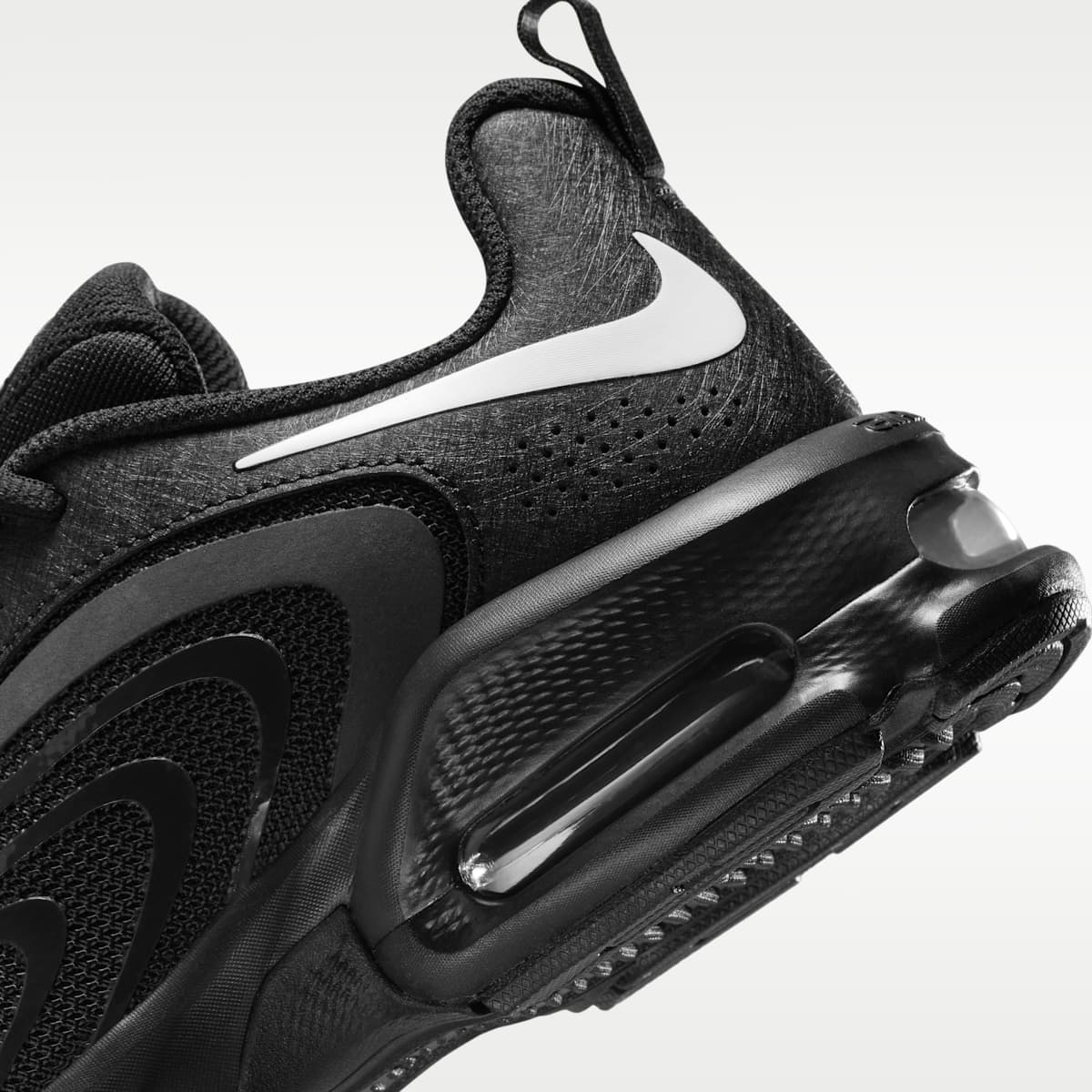 Nike Air Max Fire Big Kids' Shoes - Black/White